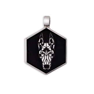 Medaglietta Argento Dobermann