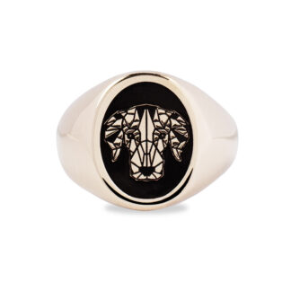Anello Cane Bracco Bronzo