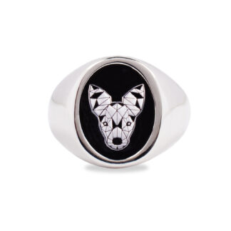 Anello cane Pinscher Argento 925