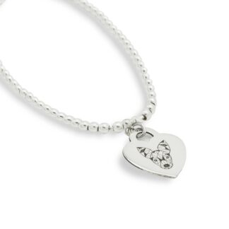 Bracciale con medaglietta in argento Pinscher Small